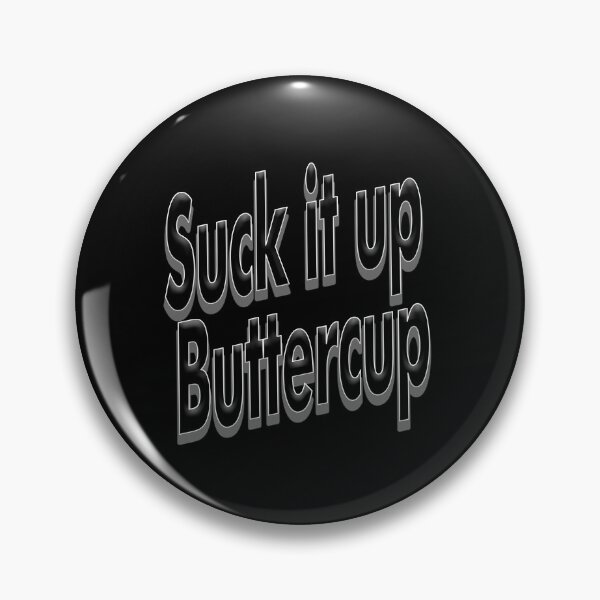 Item preview, Suck it up Buttercup retro dark designed and sold by aventi24.