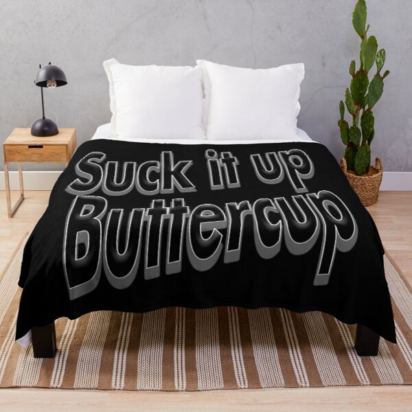 Item preview, Suck it up Buttercup retro dark designed and sold by aventi24.