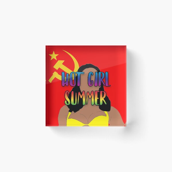 Item preview, Black Communist Hot Girl Summer designed and sold by RevolutionInPaint.