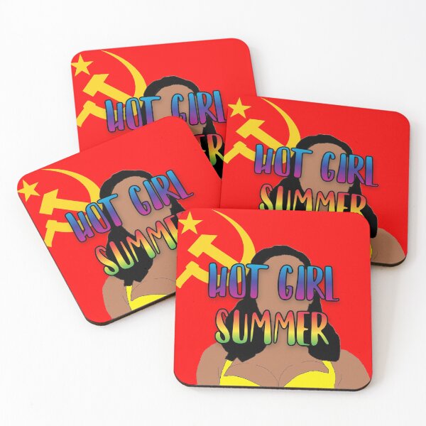 Item preview, Black Communist Hot Girl Summer designed and sold by RevolutionInPaint.