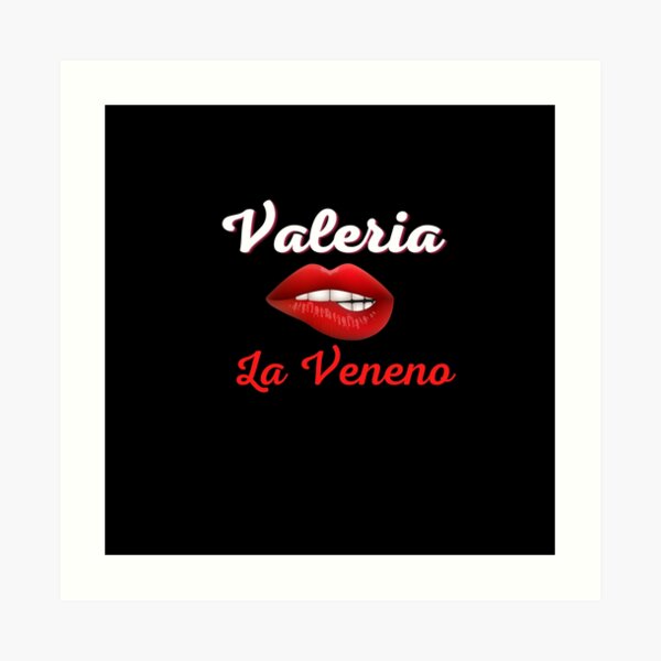 Valeria La Veneno Lámina artística