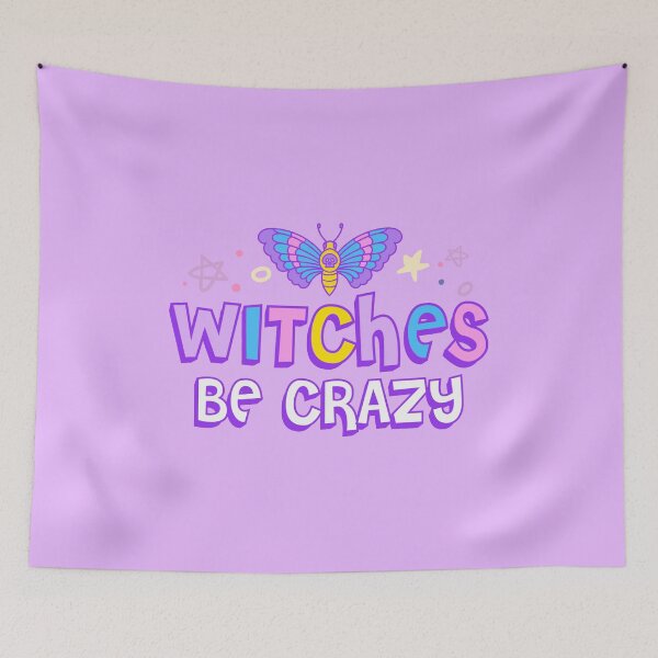 Item preview, Witches Be Crazy Quote designed and sold by Mixture-DESIGN.