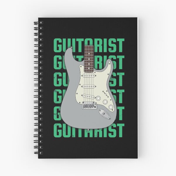 Item preview, Guitarist Repeated Text S-Style Electric Guitar Body designed and sold by nightsworthy.