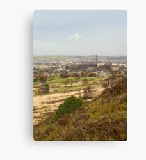 looking over sowerby bridge Canvas Print