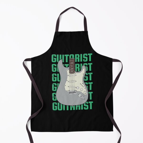 Item preview, Guitarist Repeated Text S-Style Electric Guitar Body designed and sold by nightsworthy.
