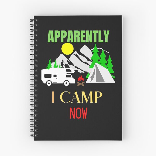 Item preview, APPARENTLY I CAMP NOW designed and sold by morara.