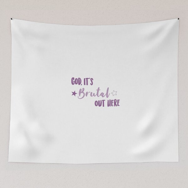 Item preview, It’s brutal out here designed and sold by michalsaitowitz.