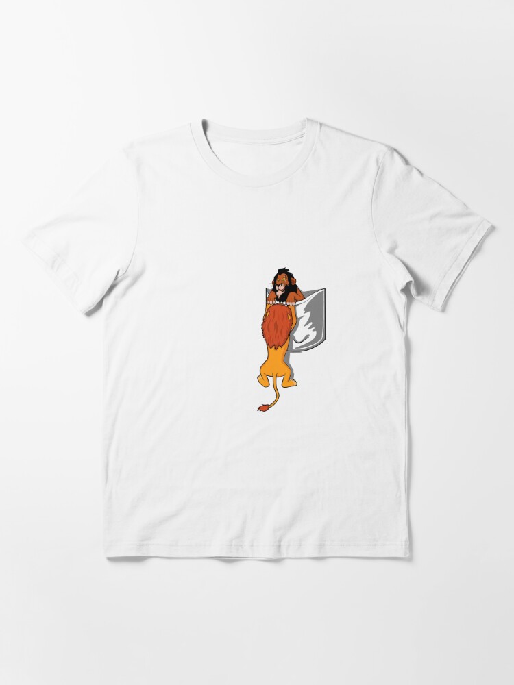 The Funny Lion king – Le roi lion Colorful Classic & Slim Fit T-Shirts,  muggs and stickers | Greeting Card