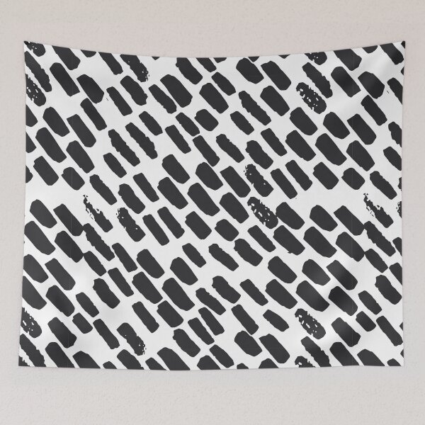 Item preview, Abstract Black and White Design designed and sold by Fauxfell.