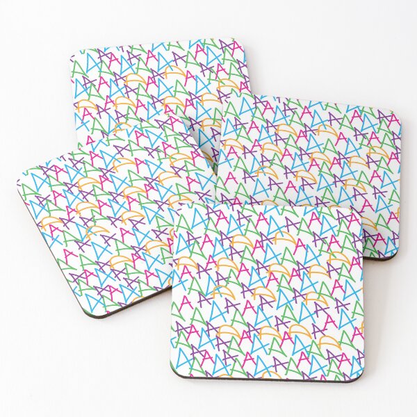 Item preview, typo "A" pattern design designed and sold by teenastore.