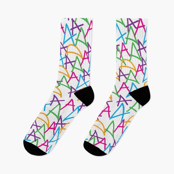 Item preview, typo "A" pattern design designed and sold by teenastore.
