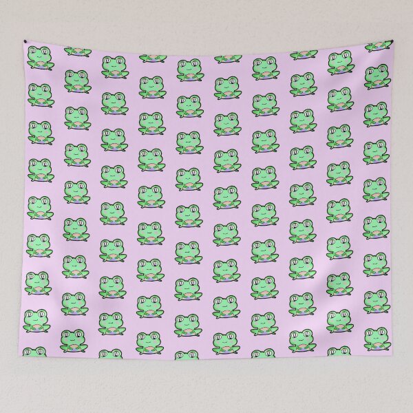 Item preview, Cute Pastel Rainbow Frog!  designed and sold by maybeyouknowme.