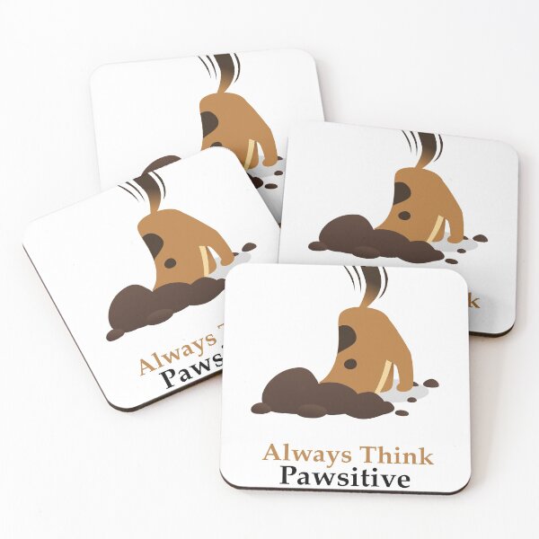 Item preview, Always Think Pawsitive designed and sold by elcapitano12.