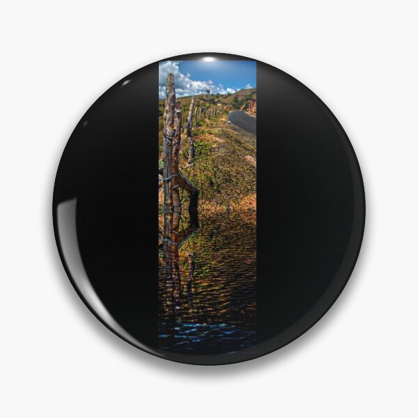 Item preview, La Represa Fence Reflection designed and sold by alabca.