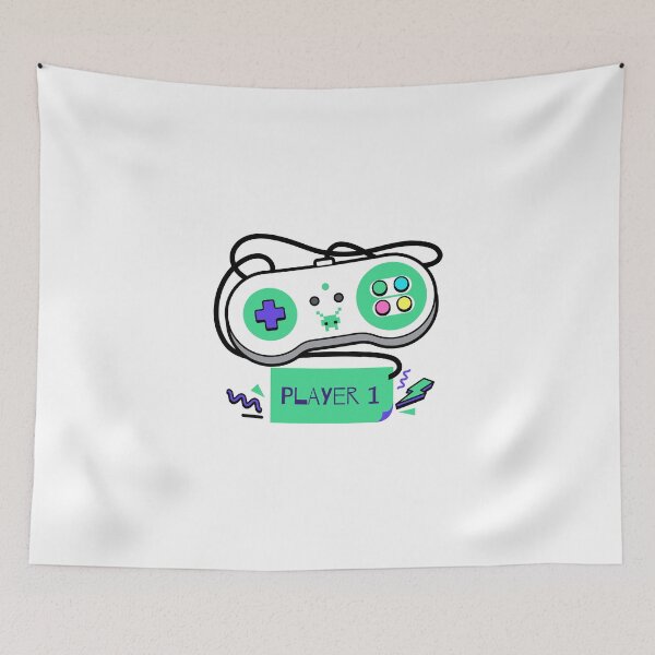 Item preview, PLAYER 1 designed and sold by RetroPlaceee.