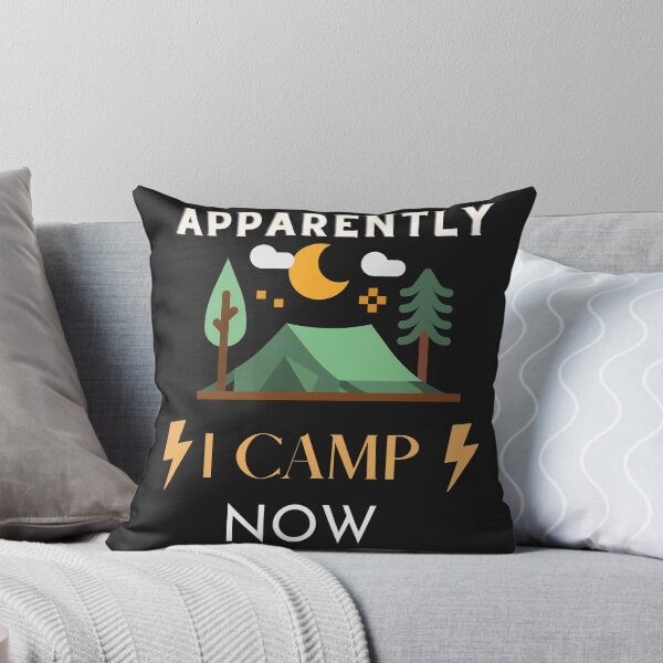 Item preview, Apparently i camp now First camping with friends designed and sold by morara.
