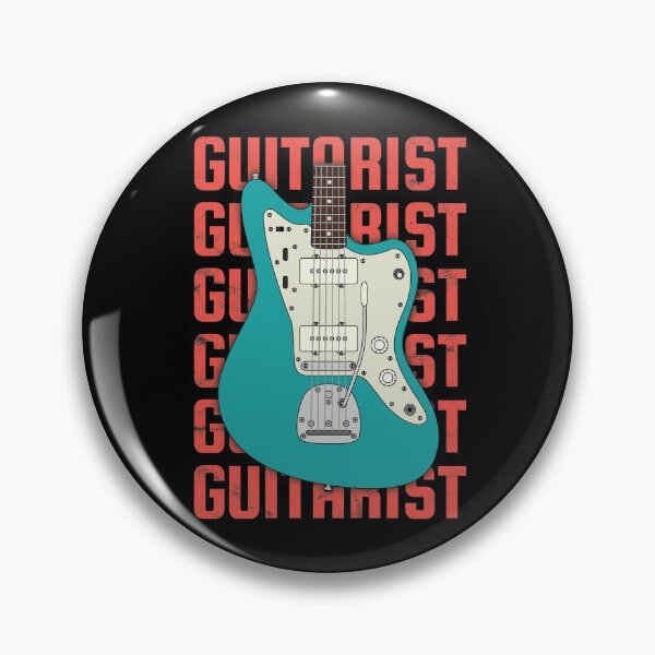 Item preview, Guitarist Repeated Text Offset Style Electric Guitar Body designed and sold by nightsworthy.