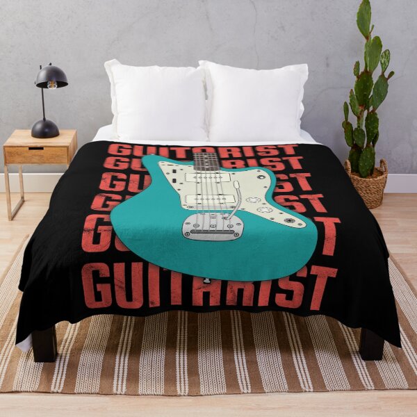 Item preview, Guitarist Repeated Text Offset Style Electric Guitar Body designed and sold by nightsworthy.