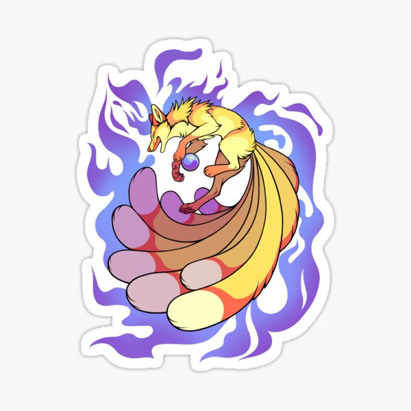 Kitsune Sticker