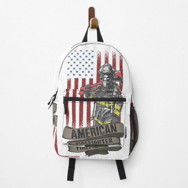 Item preview, American fireman USA over an American Flag Circle | Firefighter | Gift idea designed and sold by Emil1993.