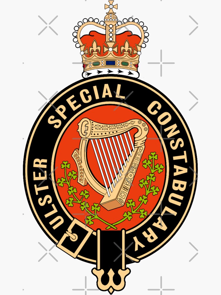 "Badge Of The Ulster Special Constabulary" Sticker For Sale By Shav ...