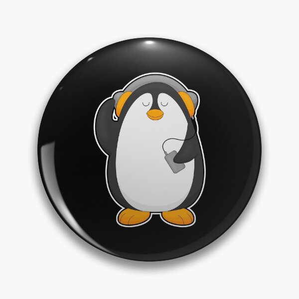 Item preview, Penguin Headphone Music designed and sold by Snabdesign84.