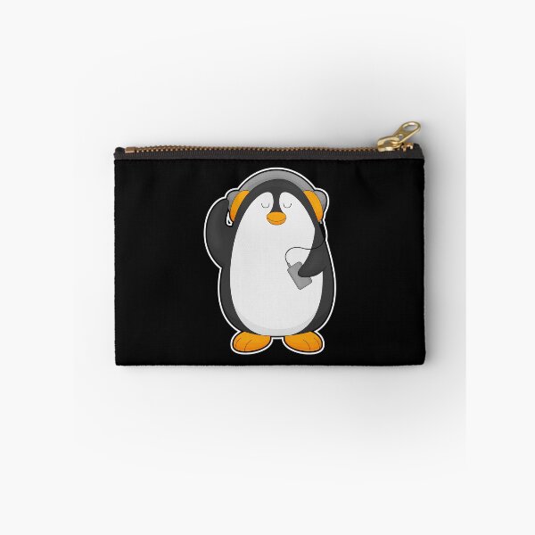 Item preview, Penguin & Mobile phone with Headset designed and sold by Snabdesign84.