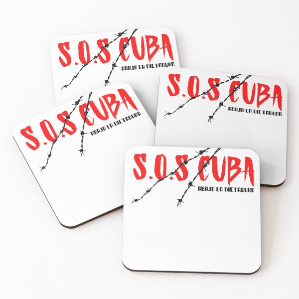 Item preview, SOS Cuba Abajo la Dictadura Viva Cuba Libre Pa la Calle designed and sold by DesignByAmyPort.