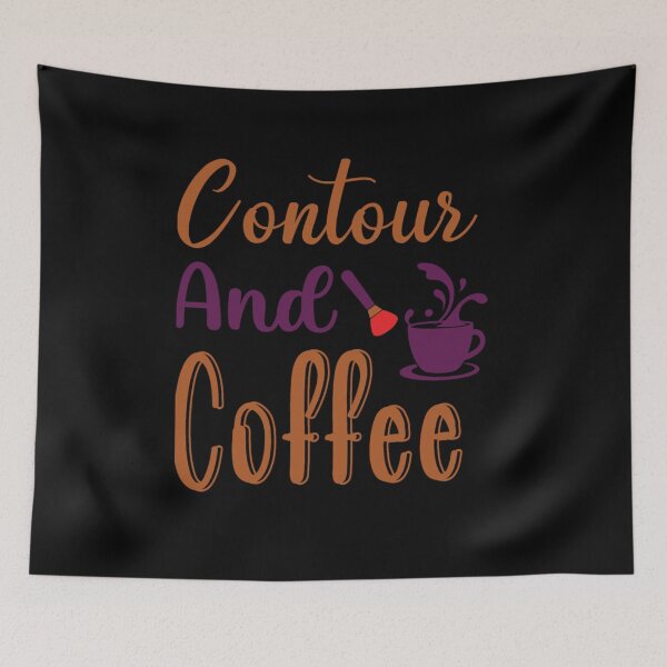 Aperçu de l'œuvre Contour et café créée et vendue par pnkpopcorn.