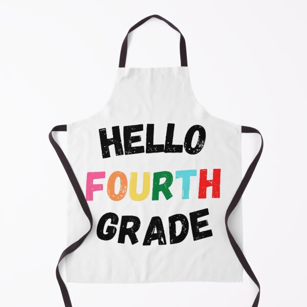 Item preview, Hello Fourth Grade, Cool Back to School designed and sold by KashifMohiuddin.
