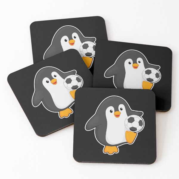 Item preview, Penguin as Soccer player with Soccer ball designed and sold by Snabdesign84.