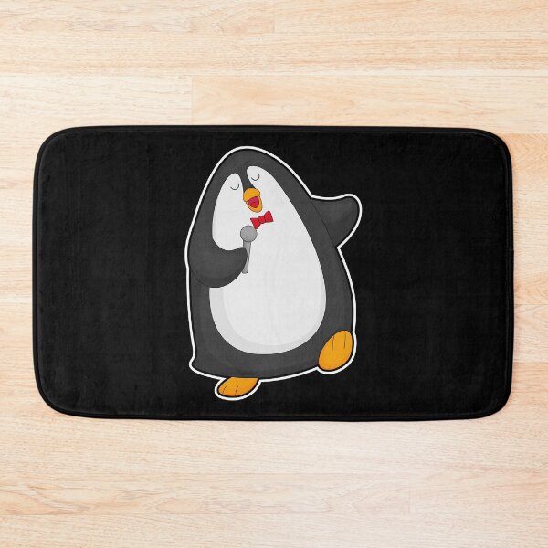 Item preview, Penguin Singer Microphone Singing designed and sold by Snabdesign84.