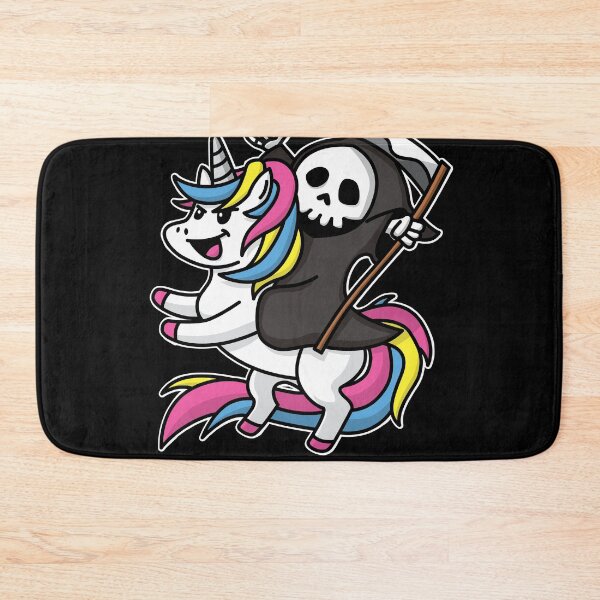 Item preview, Death Riding Unicorn Kawaii designed and sold by DetourShirts.