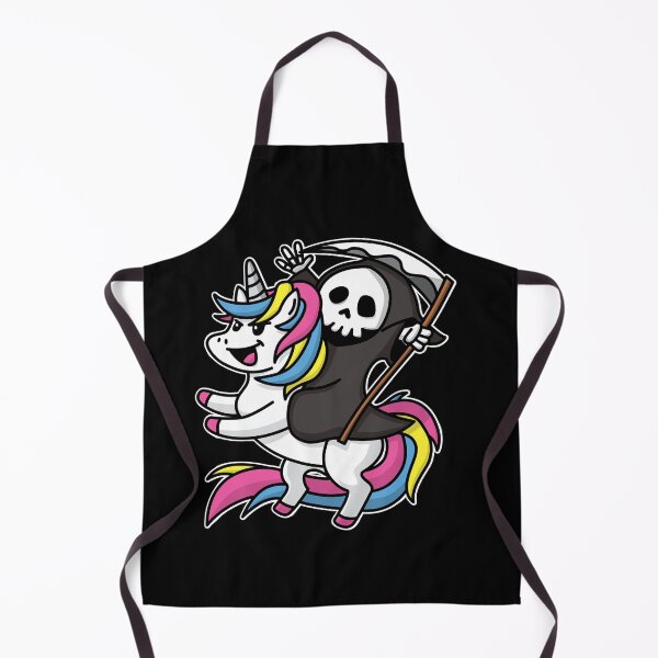 Item preview, Death Riding Unicorn Kawaii designed and sold by DetourShirts.
