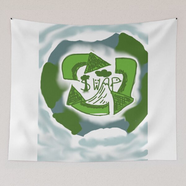 Item preview, SWAP (Stopping Weeds AND Plastic / Saving Wildlife AND Plants) designed and sold by TheRoxStar.