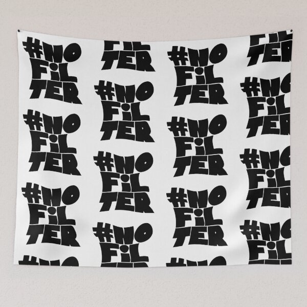Item preview, #no filter, teen trend no filter designed and sold by art-and-sticker.