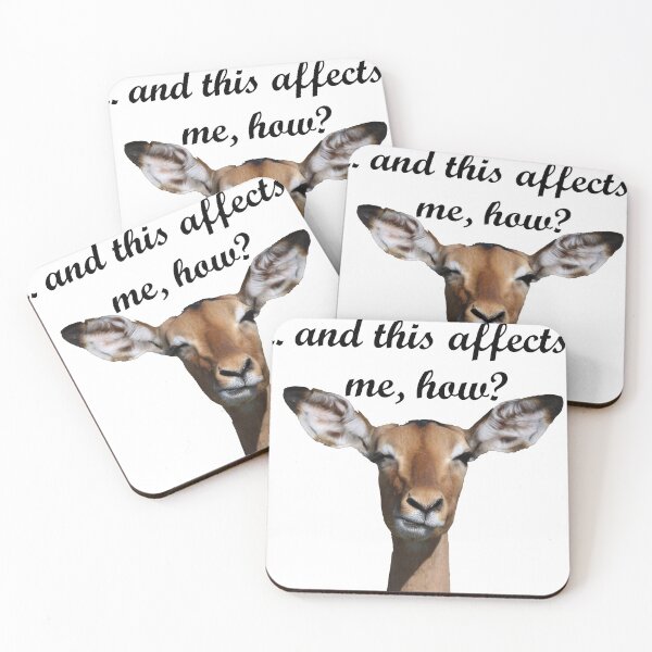 Item preview, indifferent arrogant goat designed and sold by BlueHut.