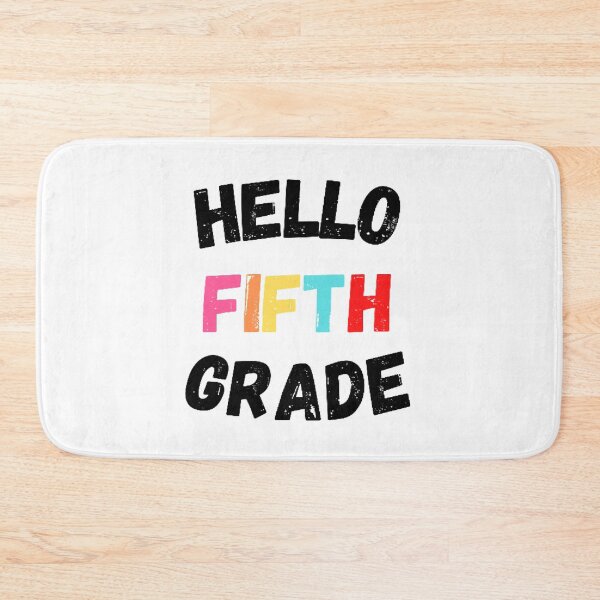 Item preview, Hello Fifth Grade, Cool Back to School  designed and sold by KashifMohiuddin.