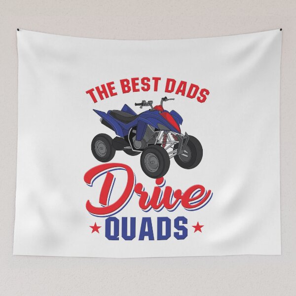 Item preview, FOUR WHEELING Quad Dad The Best Dads Drive Quads designed and sold by tarek25.