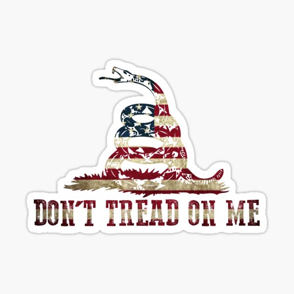 Don't Tread On Me Sticker