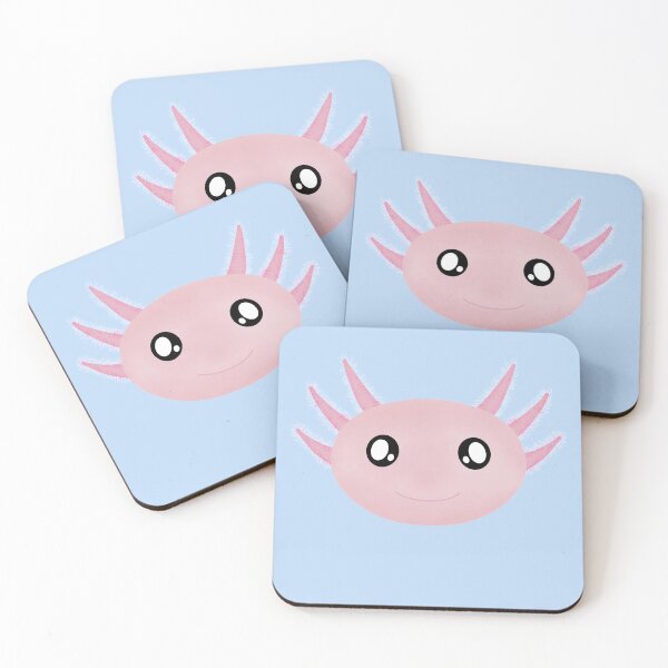Item preview, Axolotl smiling  designed and sold by daisyandlime.