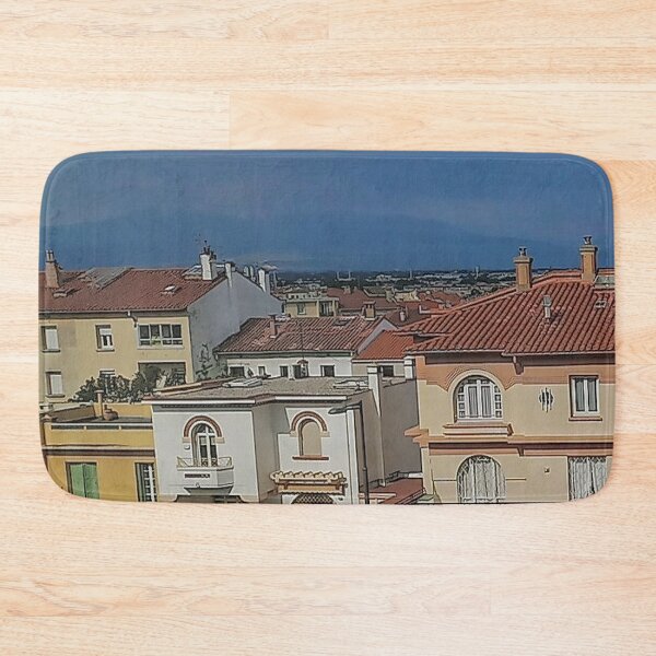 Item preview, French Houses Balcony View designed and sold by rkaidesigns.