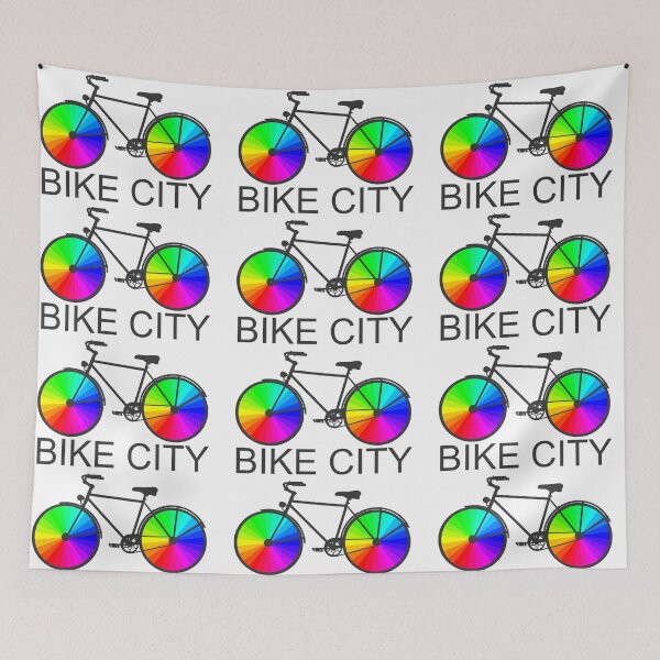 Item preview, Bike City Concept Illustration designed and sold by Bruno Beach.
