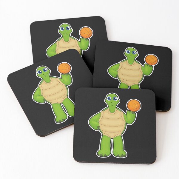 Item preview, Turtle as Basketball player with Basketball designed and sold by Snabdesign84.
