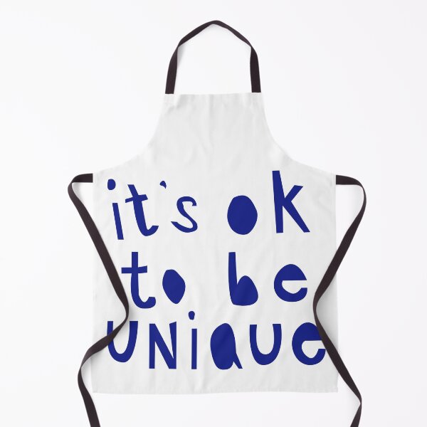 Item preview, It's Ok To Be Unique | Statement Graphic Word Sentence Saying Speech designed and sold by miebyjamie.