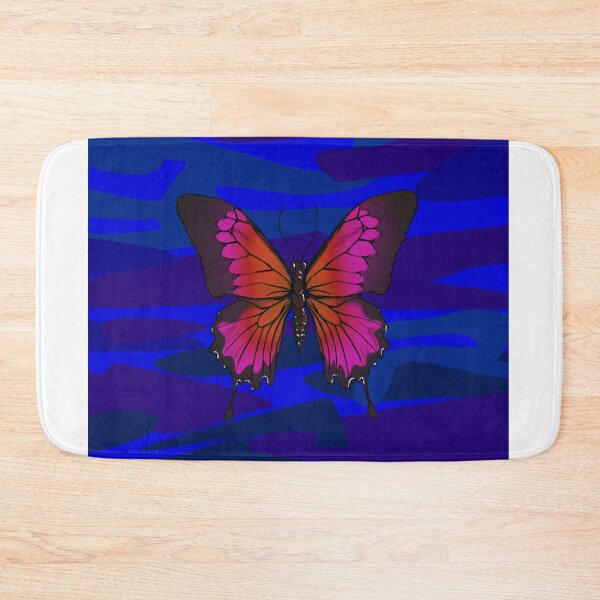 Item preview, Butterfly in Blue Camouflage designed and sold by KheinJohn.