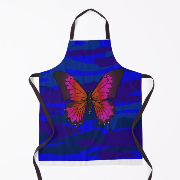 Item preview, Butterfly in Blue Camouflage designed and sold by KheinJohn.