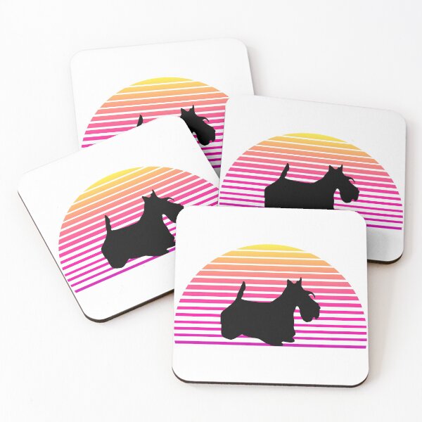Artikelvorschau, Scottish Terrier auf Retro Sun entworfen und verkauft von randomorder.