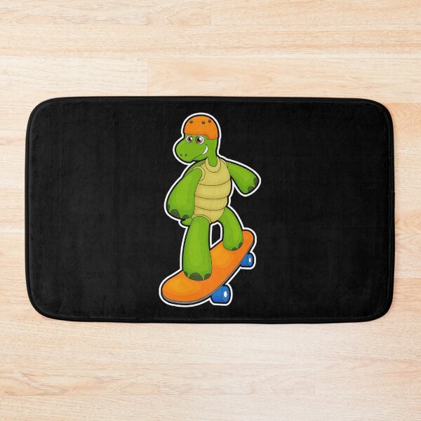 Item preview, Turtle as Skateboarder with Skateboard & Helmet designed and sold by Snabdesign84.