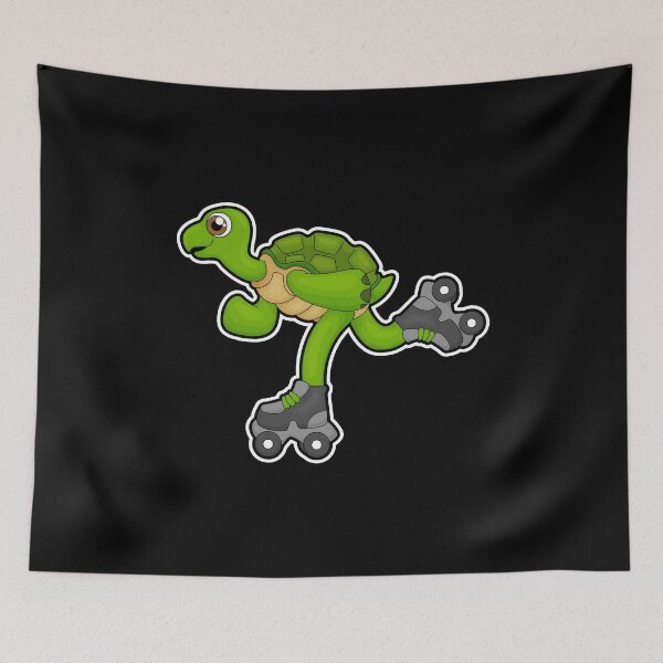 Item preview, Turtle as Skater with Roller skates designed and sold by Snabdesign84.